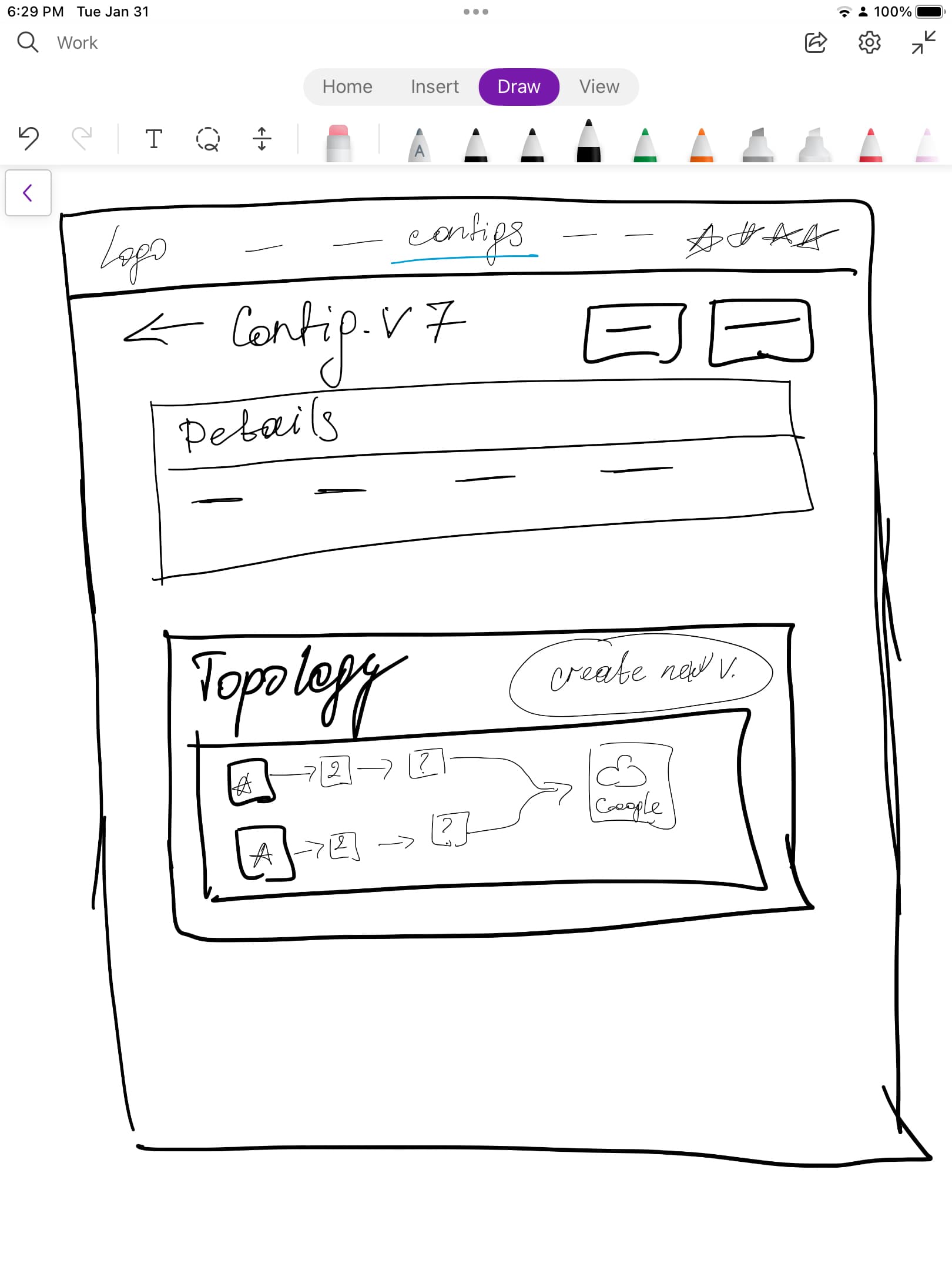 BindPlane — Configuration details sketch