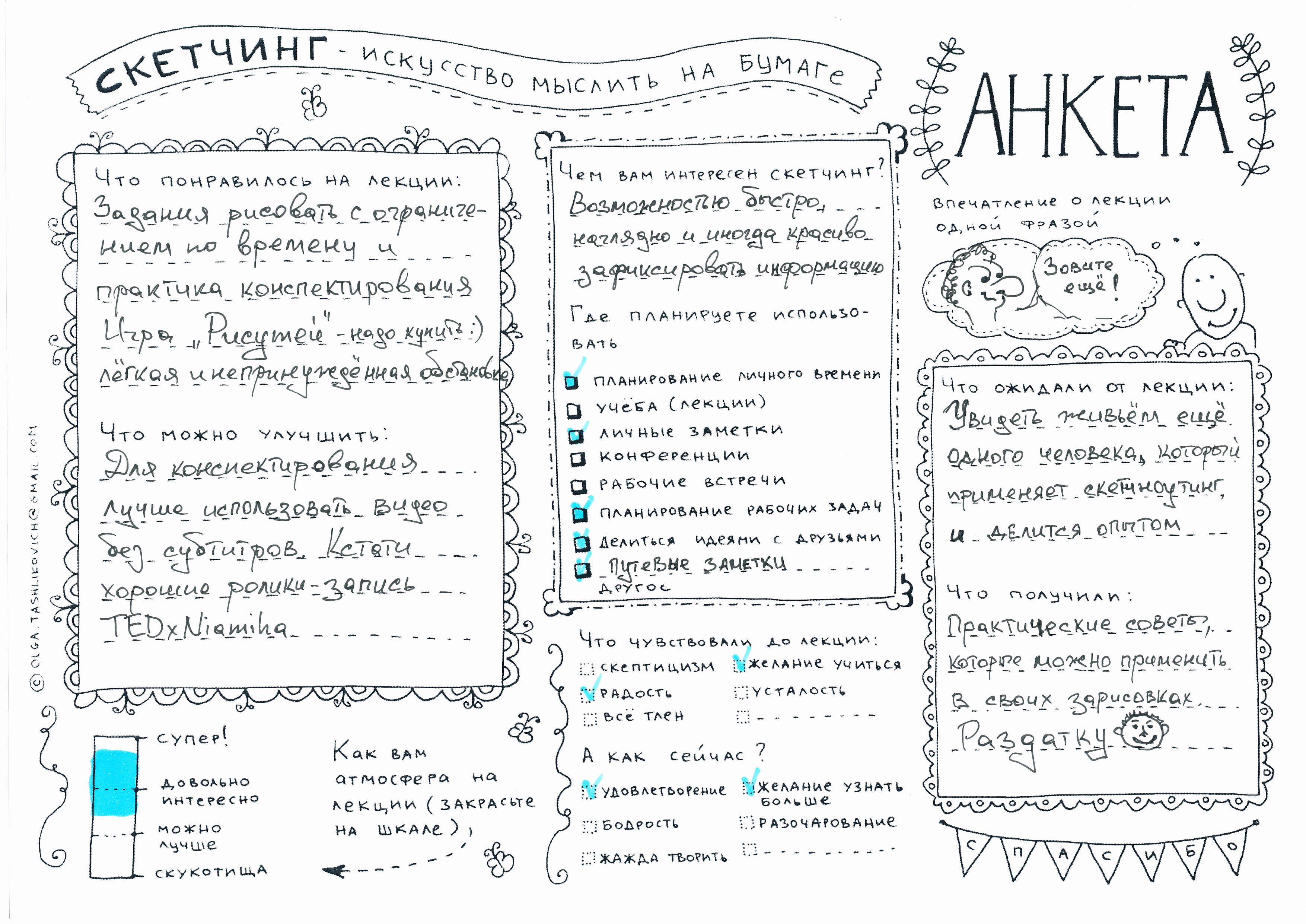 Workshop sketch board